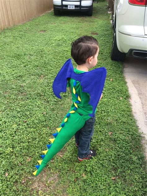 Easy Diy Dragon Costume For Toddlers Costume Yeti