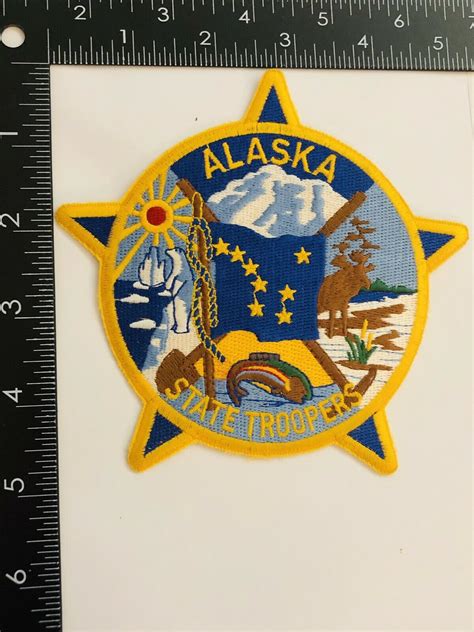Alaska State Troopers Oficer 490 Badge