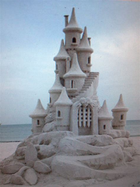 Sand Castle Wedding Cake Sand Sculptures Sand Castle Sand Art