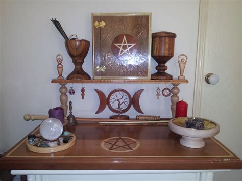Altar Made By Mattys Pagan Creations Wiccan Altar Pagan Crafts
