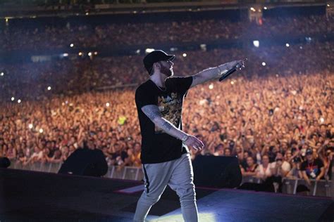Photos Eminem Live In Melbourne Eminem The Real Slim Shady Concert