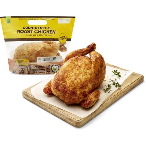 Woolworths Country Style Hot Roast Chicken Whole Each Woolworths