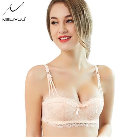Buy Womens Push Up Bra Wireless Lace Bralette Super Thick Padded Sexy Brassiere
