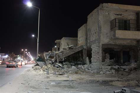 Misrata Was Heavily Damaged By Fighting During The 2011 Libyan Civil