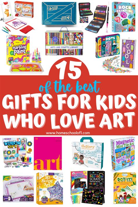 17 Creative Ts For Kids Who Love Art