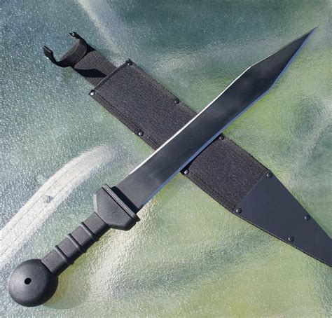 Cold Steel Gladius Machete Sword Sheath 18 Inch Black 97gms Osograndeknives Cold Steel