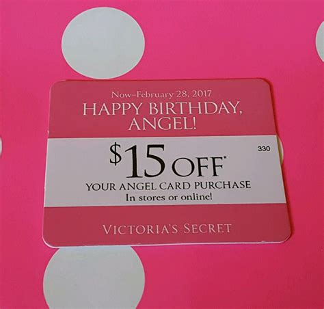 Nice Victorias Secret 15 Off Happy Birthday Card Online Code Only