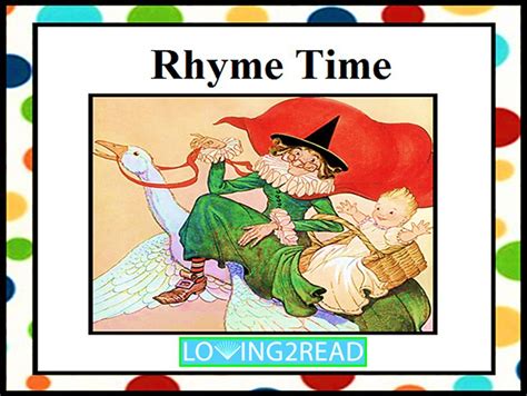 Rhyme Time Loving2read