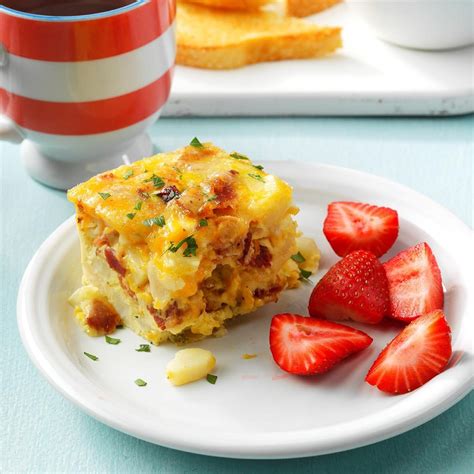 Bacon Breakfast Casserole Recipe Taste Of Home