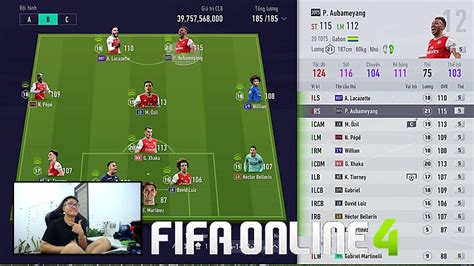 Fifa Online 4 Test Đội Hình Arsenal 20202021 Xuất Sắc Nhất And Build
