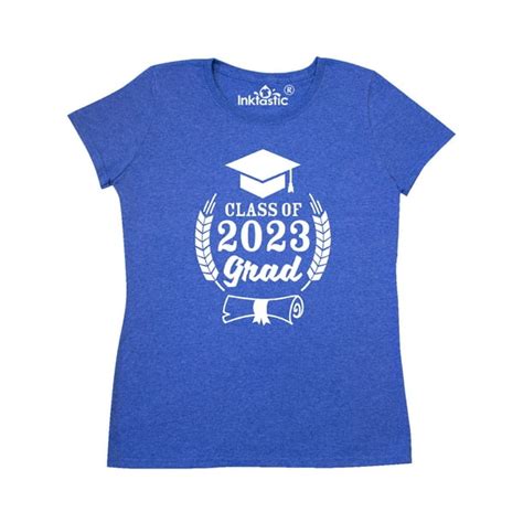 Inktastic Class Of 2023 Grad With Diploma And Graduation Cap Womens