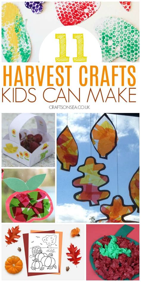 Harvest Crafts For Kids In 2020 Harvest Crafts Harvest Crafts For