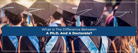 What Is The Difference Between A Phd And A Doctorate Boost Education