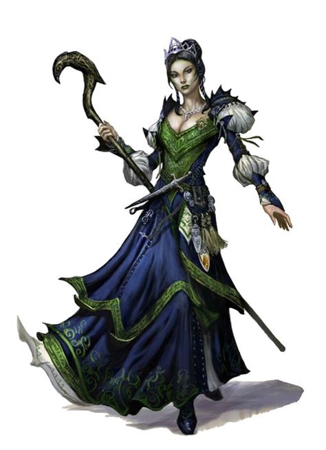 Female Aristocrat Sorcerer Pathfinder Pfrpg Dnd Dandd D20 Fantasy