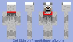 The animal will follow you and even help you sometimes. Wolf (Red collar) Minecraft Skin