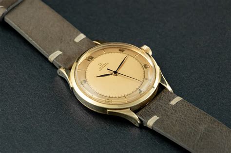 1947 Omega Ref 2421 Ambassador 35mm 18kt Yg Vintage Watches For