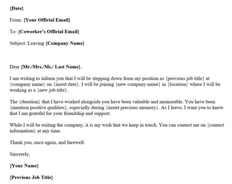 For a job well done. How to Write a Farewell Email to Coworkers (with Sample ...