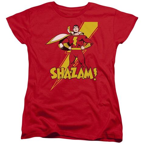 Shazam T Shirts For Women Womens Tees Shirts