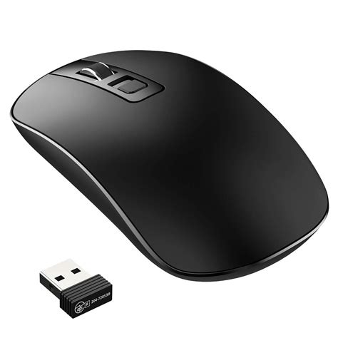 Wireless Mouse Slim And Noiseless Patuoxun 24g Usb Pc Laptop Computer