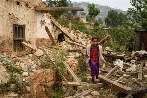 One Year After A Devastating Earthquake Nepal Is Still In Ruins