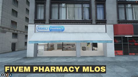 Fivem Pharmacy Mlos Fivem Mods Interior Map For Roleplay Fivem Mlo Store Youtube