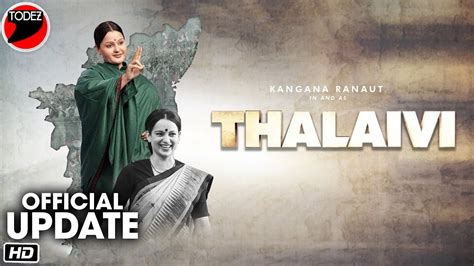 Thalaivi Official Announcement Kangana Ranaut Arvind Swamy Vijay