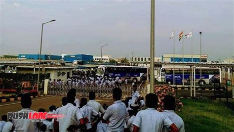 This is the only factory of royal enfield which produces enfield and sends around the globe. Royal Enfield and Yamaha plant workers in Chennai go on ...