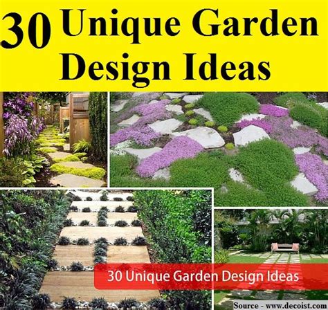 30 Unique Garden Design Ideas Unique Gardens Garden Design Backyard