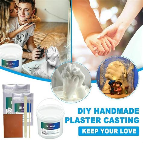 Adult Couples 3d Hand Casting Kit Moulding Anniversary T Idea Ebay