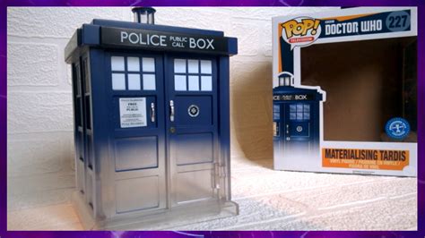 Dr Who Funko Pop Materialising Tardis Underground Toys Exclusive