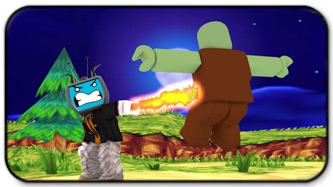Fight Of Zombies In The New Survival Game Mode Roblox Elemental