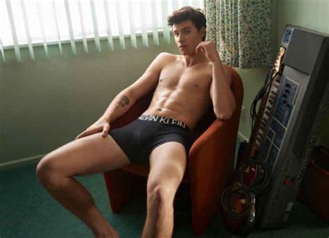 Shawn Mendes Poses Shirtless In His Underwear For Calvin