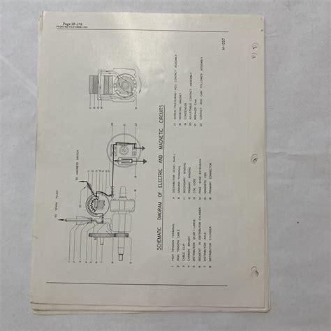 Bendix Service Instruc For Aircraft Magnetos Types Sb Sf4 And 6