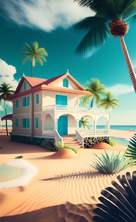 Solve Little Beach House Jigsaw Puzzle Online With 84 Pieces