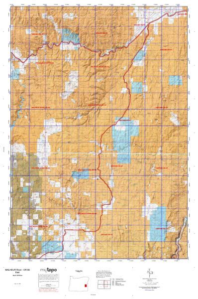 Oregon Unit 66 Topo Maps Hunting And Unit Maps Hunting Topo Maps And