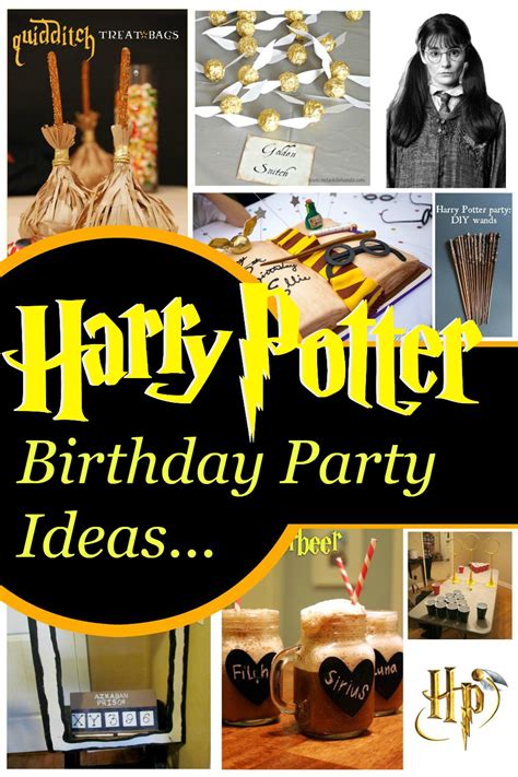 Inspirational Harry Potter Birthday Party Ideas