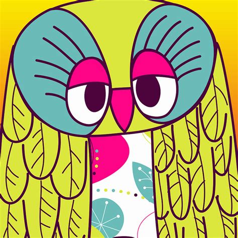 Sleepy Owl Digital Art By Brandi Fitzgerald Fine Art America