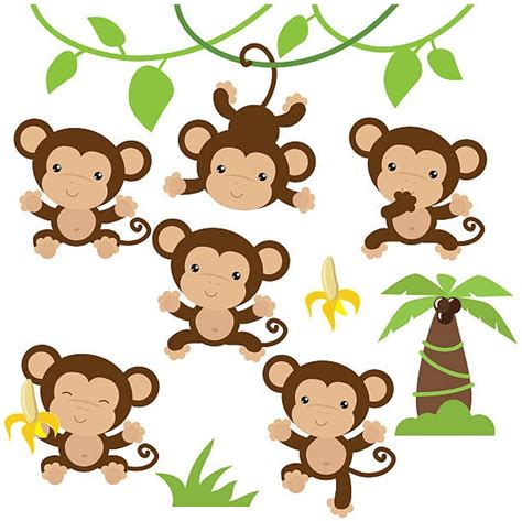 34 Cute Monkey Clipart Pics Alade