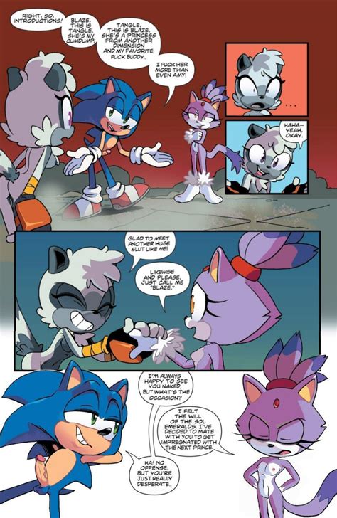Post Blaze The Cat Edit Sonic The Hedgehog Sonic The Hedgehog Series Tangle The Lemur