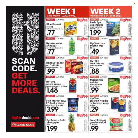Hy Vee Ia Il Mn Mo Sd Weekly Ad Flyer Specials March 1 To April 1