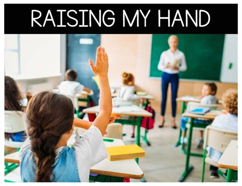 Raising My Hand Behavior Basics Autism Adventures