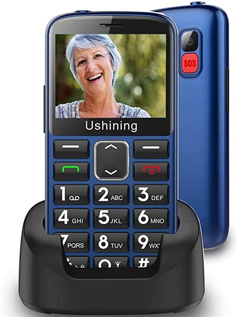 3g Dual Sim Big Button Mobile Phone Unlocked For Elderly24“ Large Screenhearing Aid