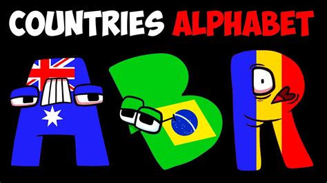 Alphabet Lore But They Countries A Z Youtube