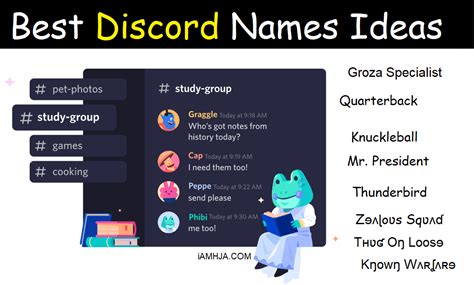 Best Discord Names Ideas Good Cool Funny Invisible