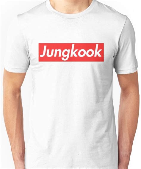 Supreme Jungkook T Shirt By Bangtanstyle Shirts T Shirt Supreme T
