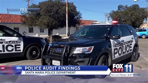 Santa Maria Police Department Given An Overall Positive Report On