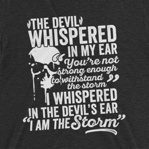 Devil Whispered Shirt Etsy