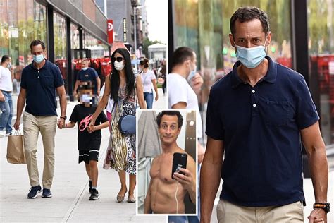 Sex Offender Anthony Weiner Seen Out With Ex Wife Huma Abedin After Ex Congressman Lands Role As