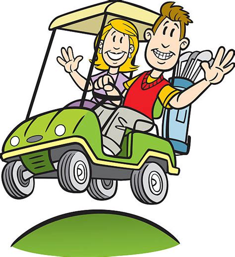 Royalty Free Golf Cart Clip Art Vector Images And Illustrations Istock