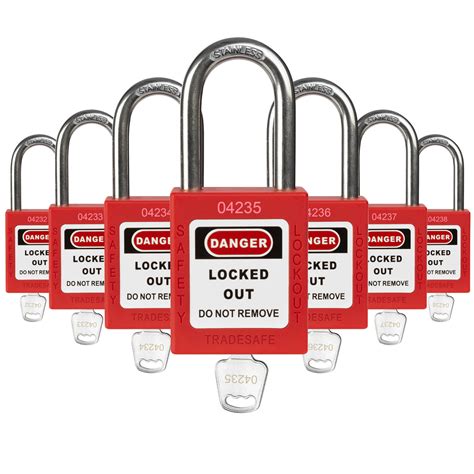 Loto Lock Lockout Tagout Padlocks Tradesafe